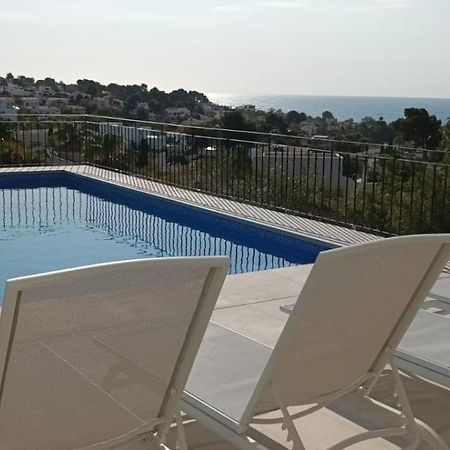 Meerblick Villa Mit Terrasse, Pool Und Kostenlosen Wlan Neu Renoviert Benissa Eksteriør billede